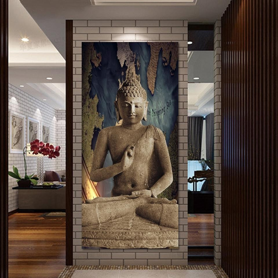 Peaceful Buddha | Canvas For Good - Affordable Wall Art